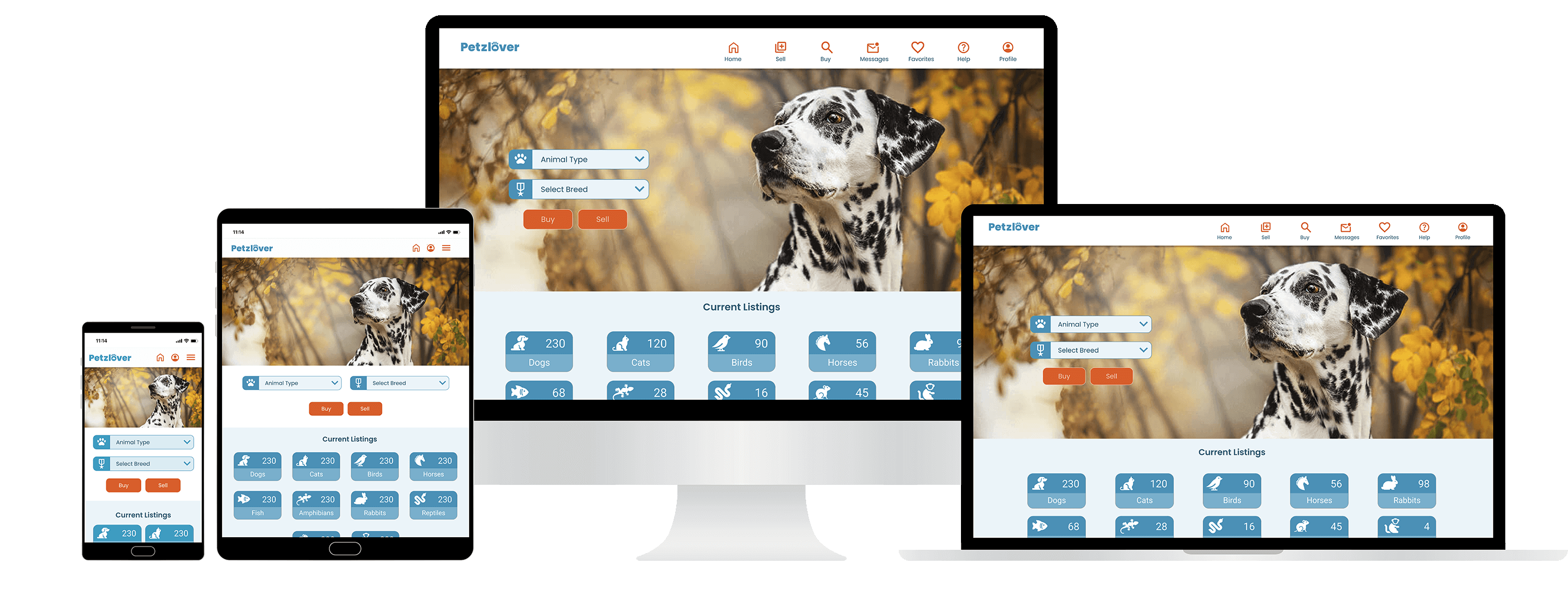 All Device Breakpoint Views